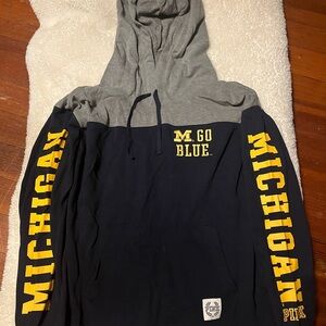 Victoria Secret PINK Michigan Wolverines sweatshirt